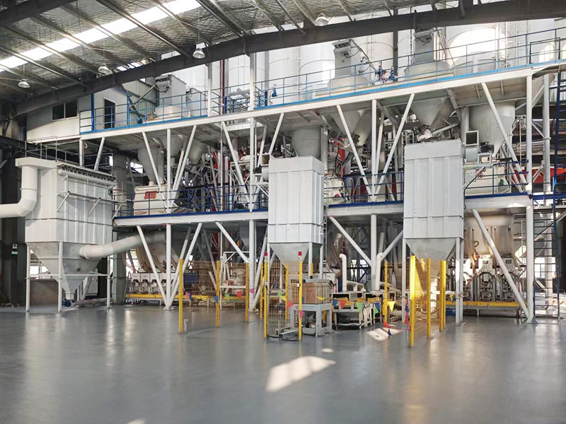 Lightweight insulation production line