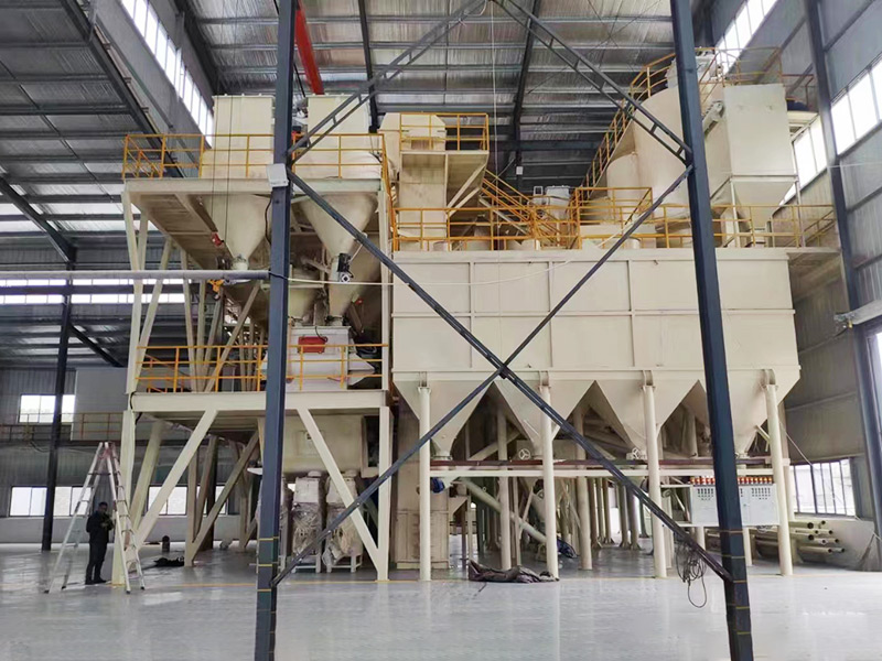 Putty powder production line